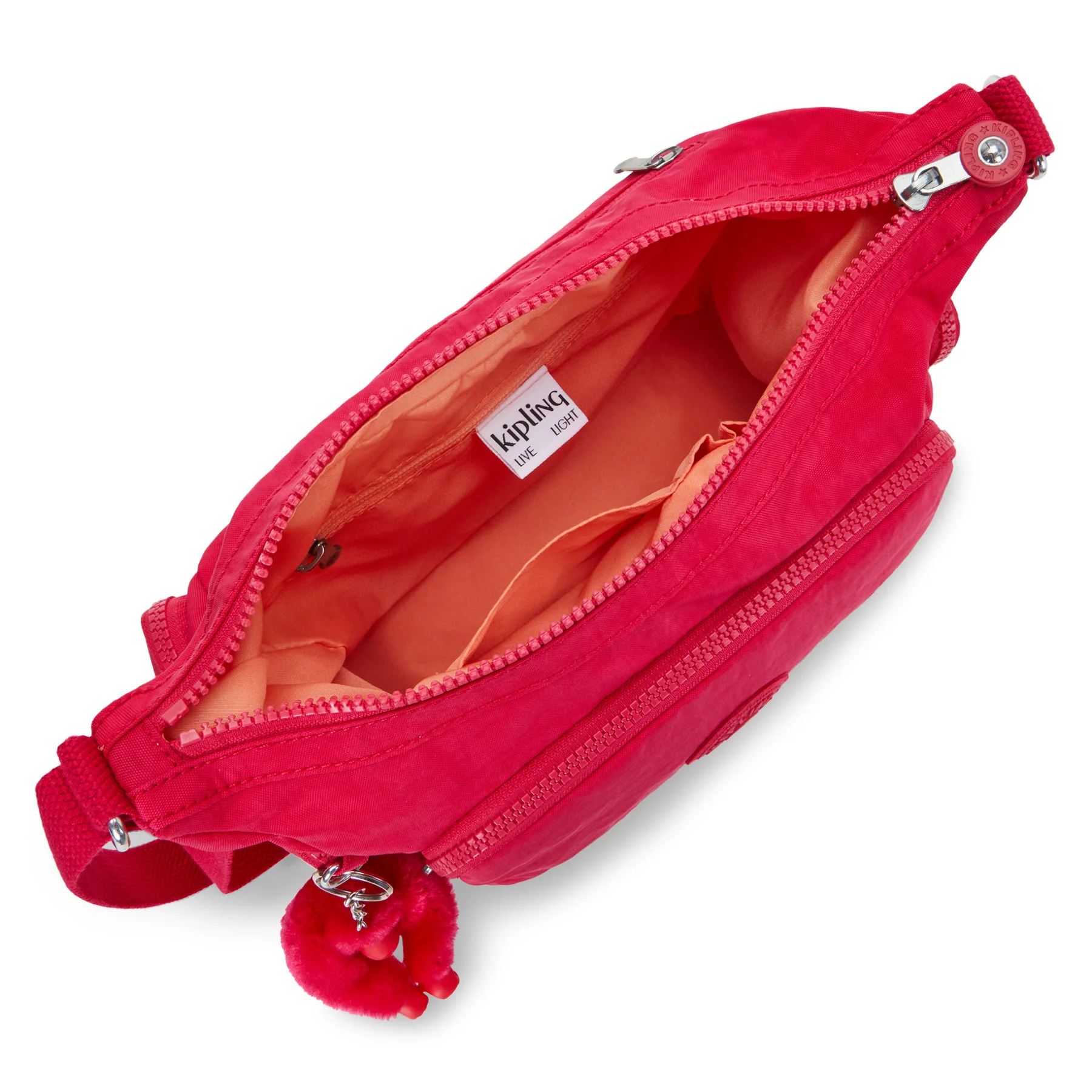 Kipling Gabb Small Crossbody Bag Confetti Pink - Image 3