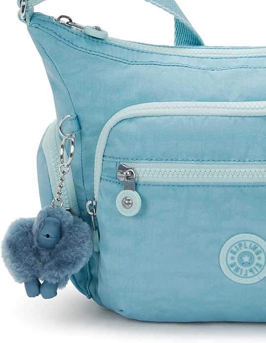 Kipling Gabbie Small Crossbody Bag Blue Cool - Image 4