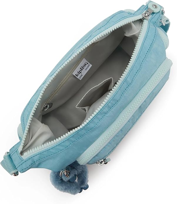 Kipling Gabbie Small Crossbody Bag Blue Cool - Image 5