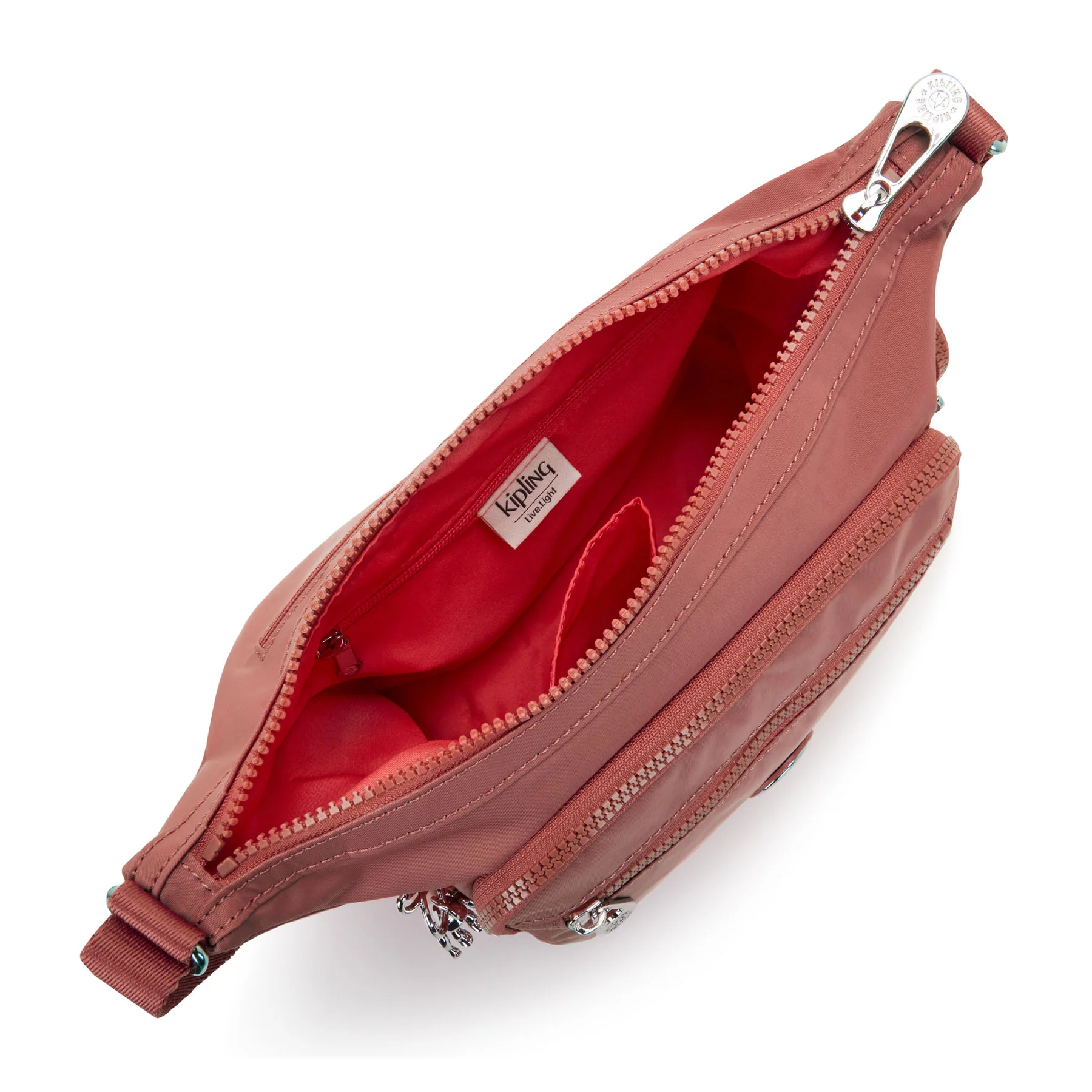 Kipling Gabbie Small  Crossbody Bag Grand Rose - Image 3