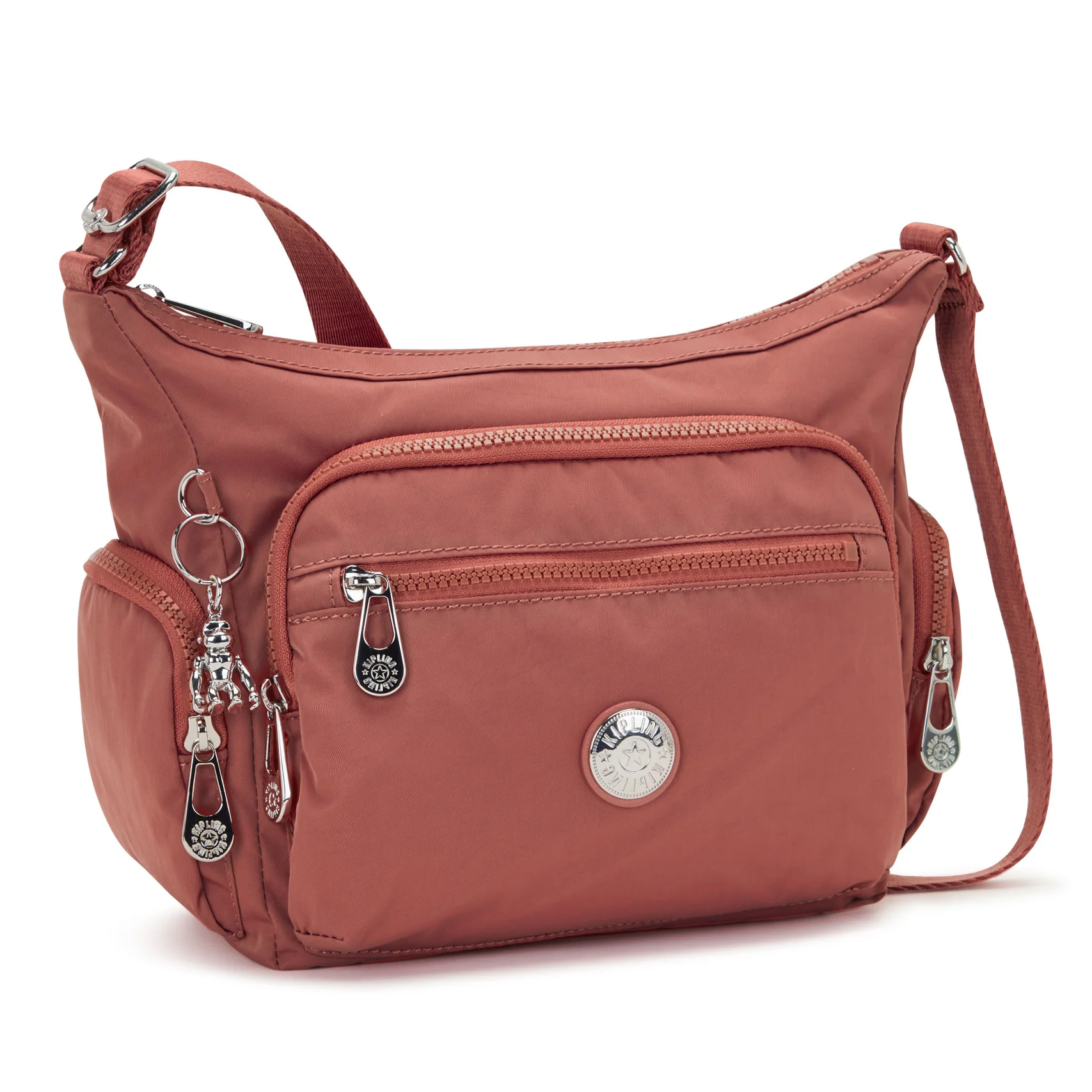 Kipling Gabbie Small  Crossbody Bag Grand Rose - Image 4