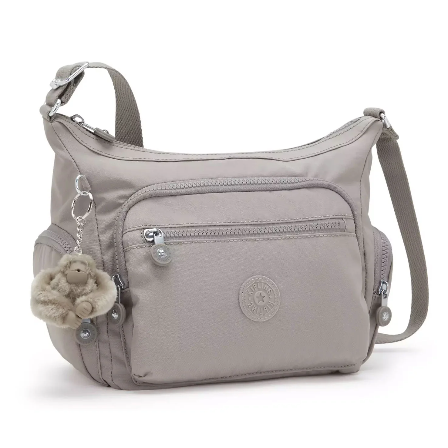 Kipling Gabbie Small Crossbody Bag Grey Gris - Image 2