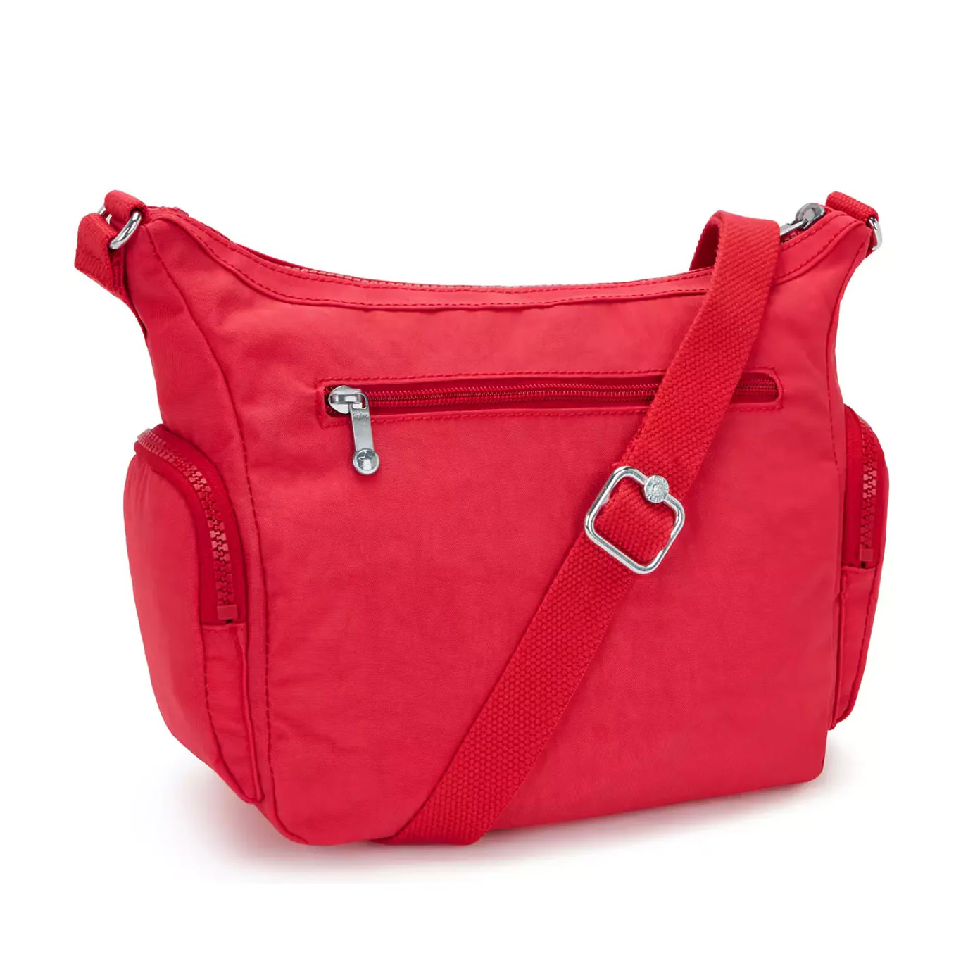 Kipling Gabbie Small Crossbody Bag Party Pink Red - Image 3