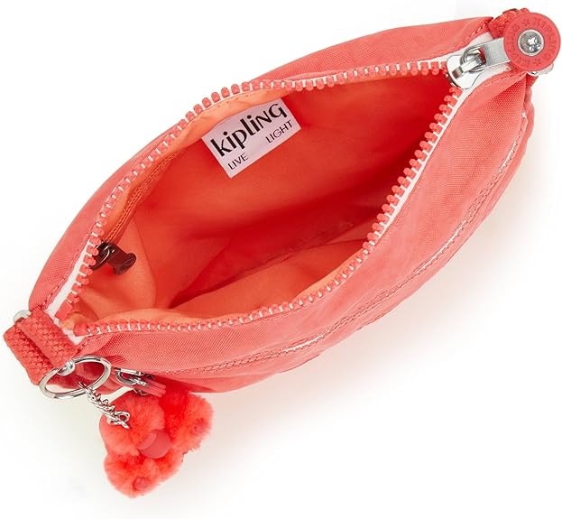 Kipling Keiko Crossbody Mini Bag - Almost Coral - Image 3