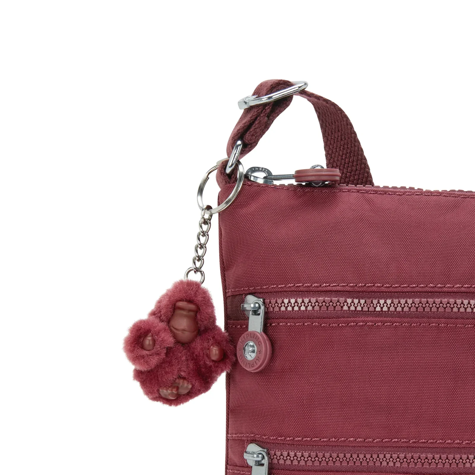 Kipling Keiko Crossbody Mini Bag - Lounge Wine - Image 5