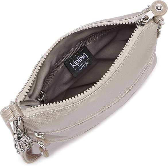 Kipling Keiko Crossbody Mini Bag - Metallic Glow - Image 3