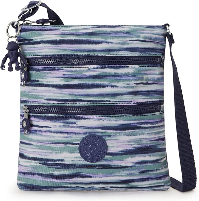 Kipling Keiko Printed Crossbody Mini Bag Brush Stripes - Image 4