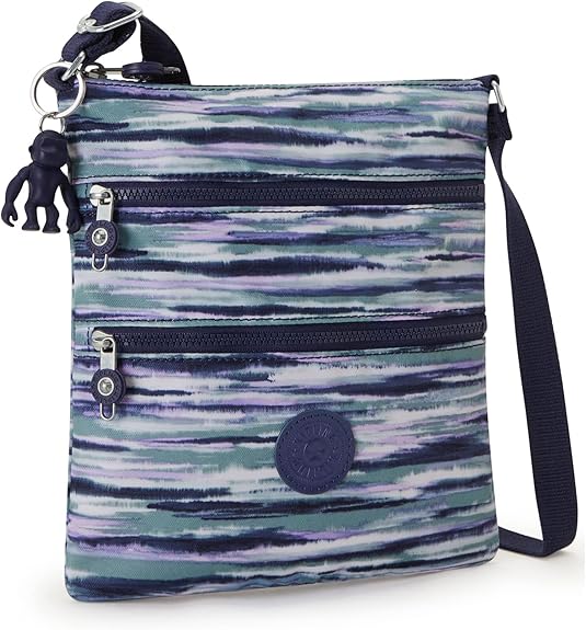 Kipling Keiko Printed Crossbody Mini Bag Brush Stripes - Image 5
