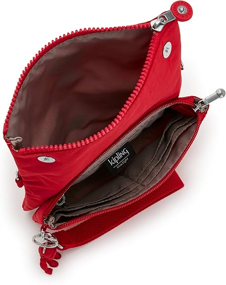 Kipling Lynne  Convertible Crossbody Bag - Red Rouge - Image 3