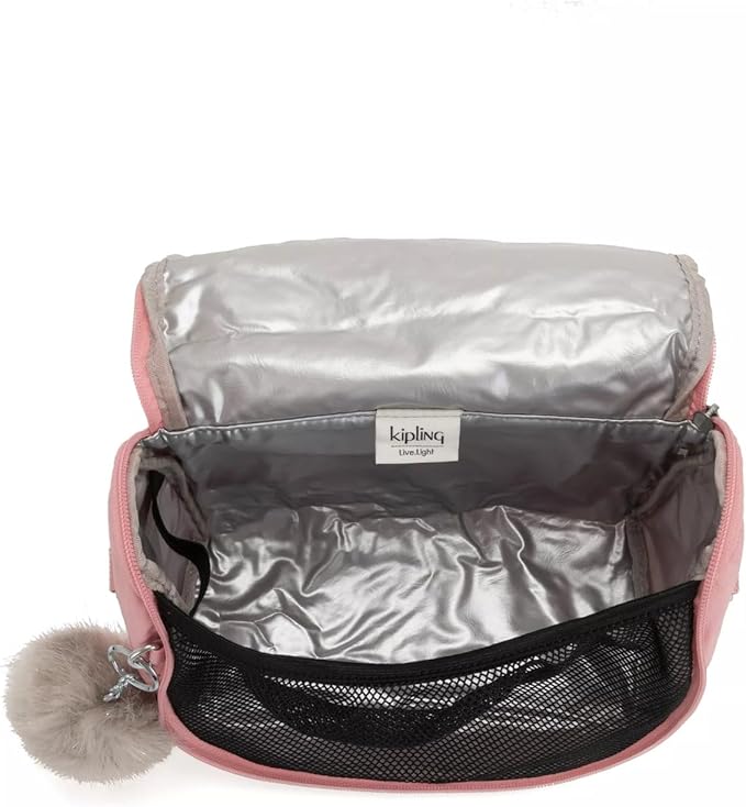 Kipling New Kichirou Lunch Bag - Bridal Rose - Image 3