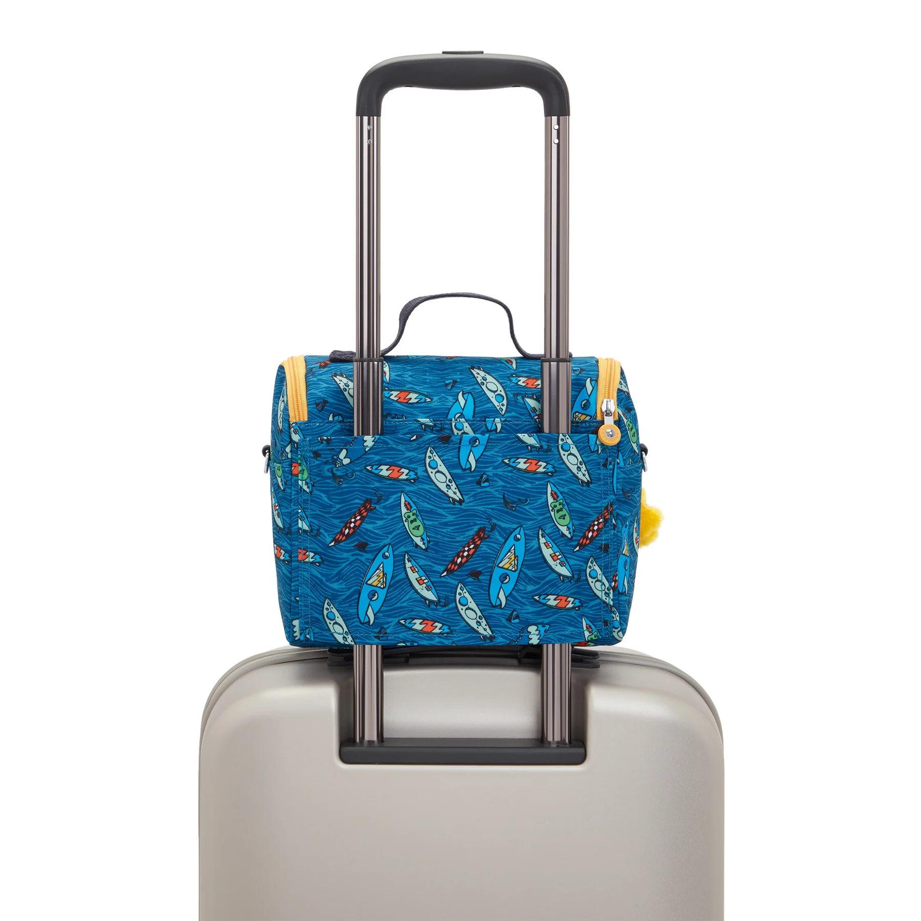 Kipling New Kichirou Printed Lunch Bag Funky Surf - Image 6