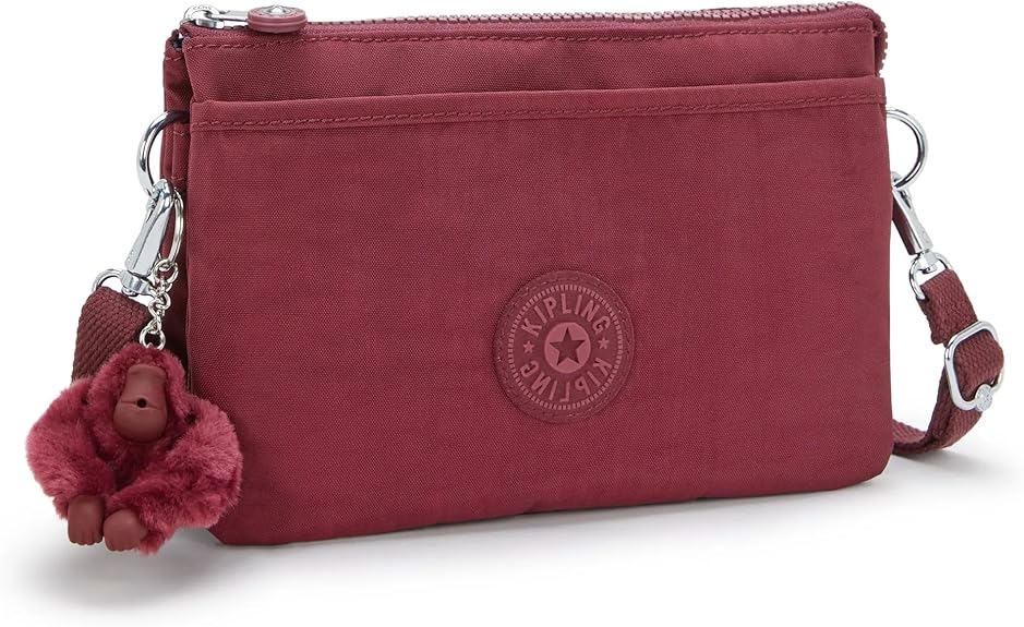 Kipling Riri Crossbody Bag - Lounge Wine - Image 4