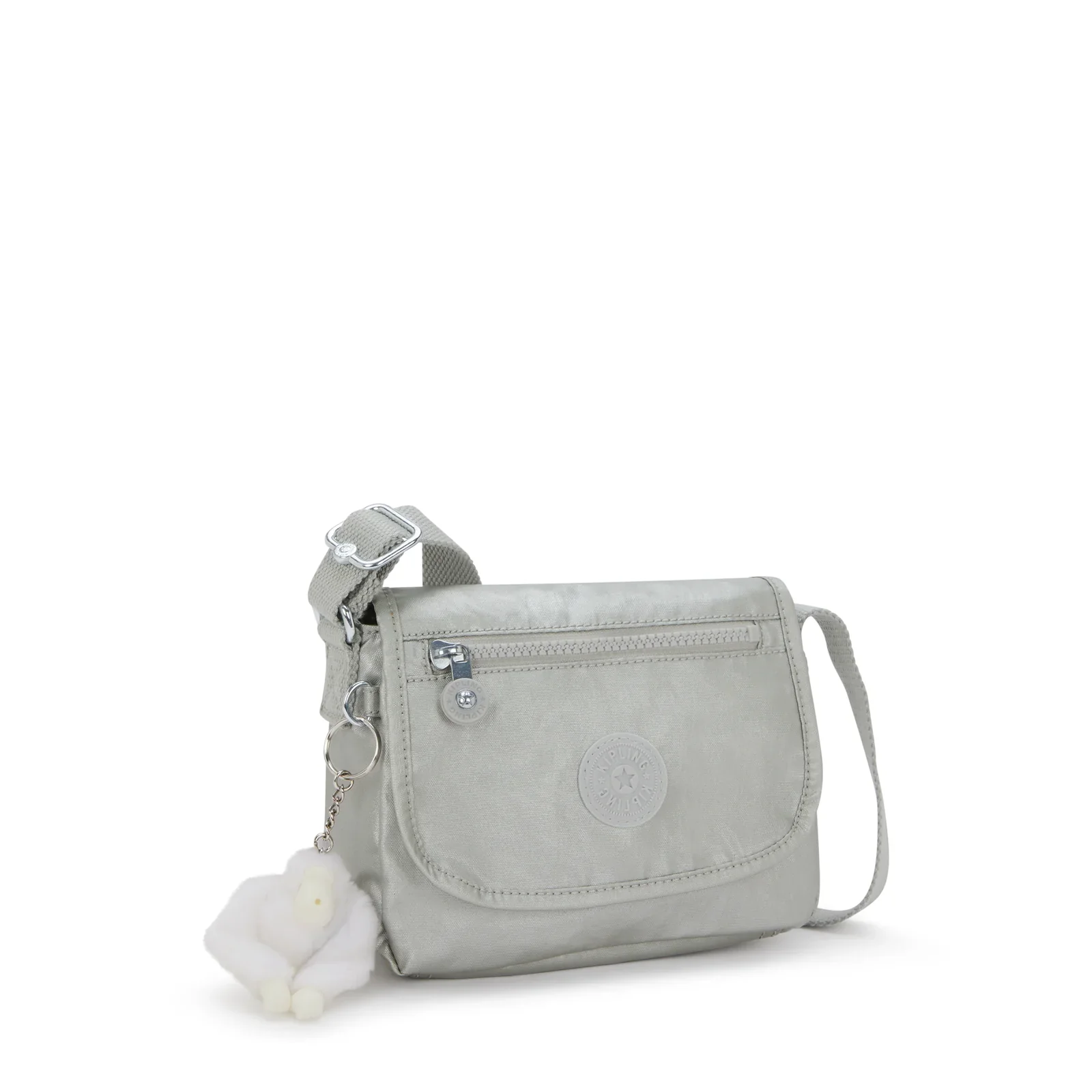 Kipling Sabian Crossbody Mini Bag - New Bright Metallic - Image 4