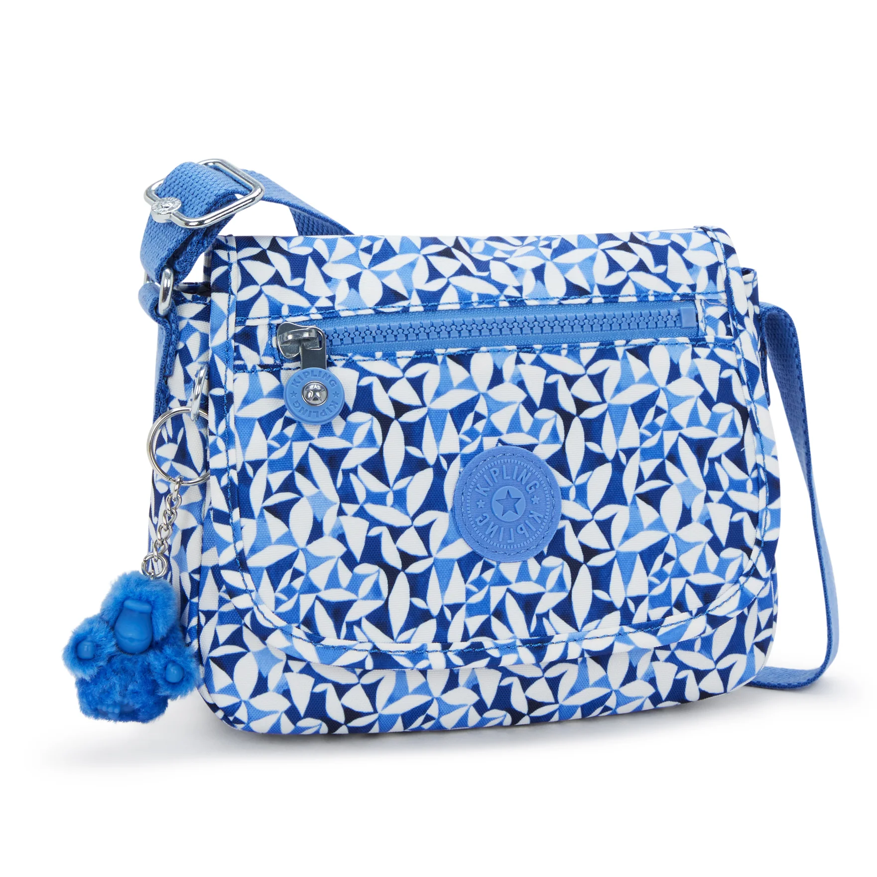 Kipling Sabian Printed Crossbody Mini Bag - Crazy Leaves - Image 4