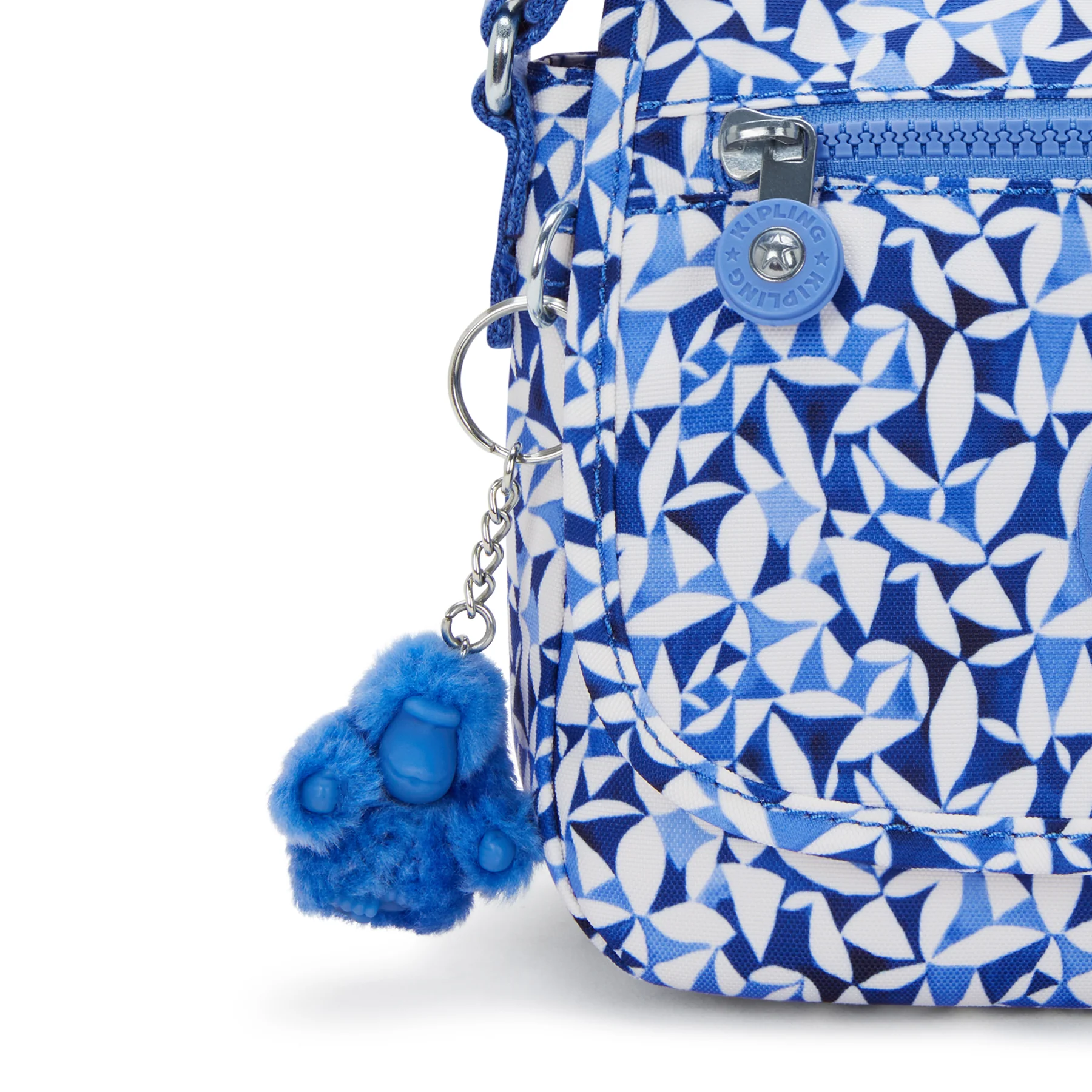 Kipling Sabian Printed Crossbody Mini Bag - Crazy Leaves - Image 5