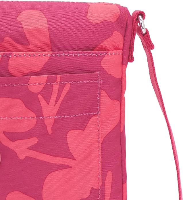 Kipling Sebastian  Crossbody Bag - Coral Print - Image 5