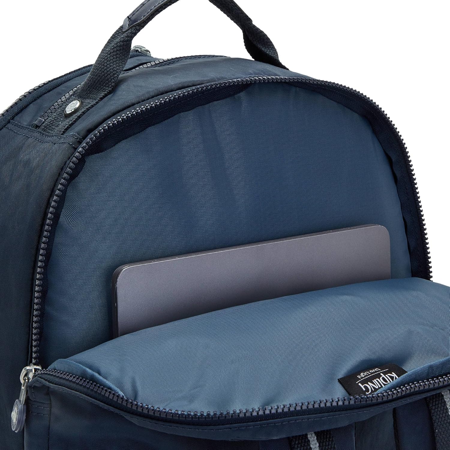 Kipling Seoul Extra Large 17" Laptop Backpack True Blue T2 - Image 3