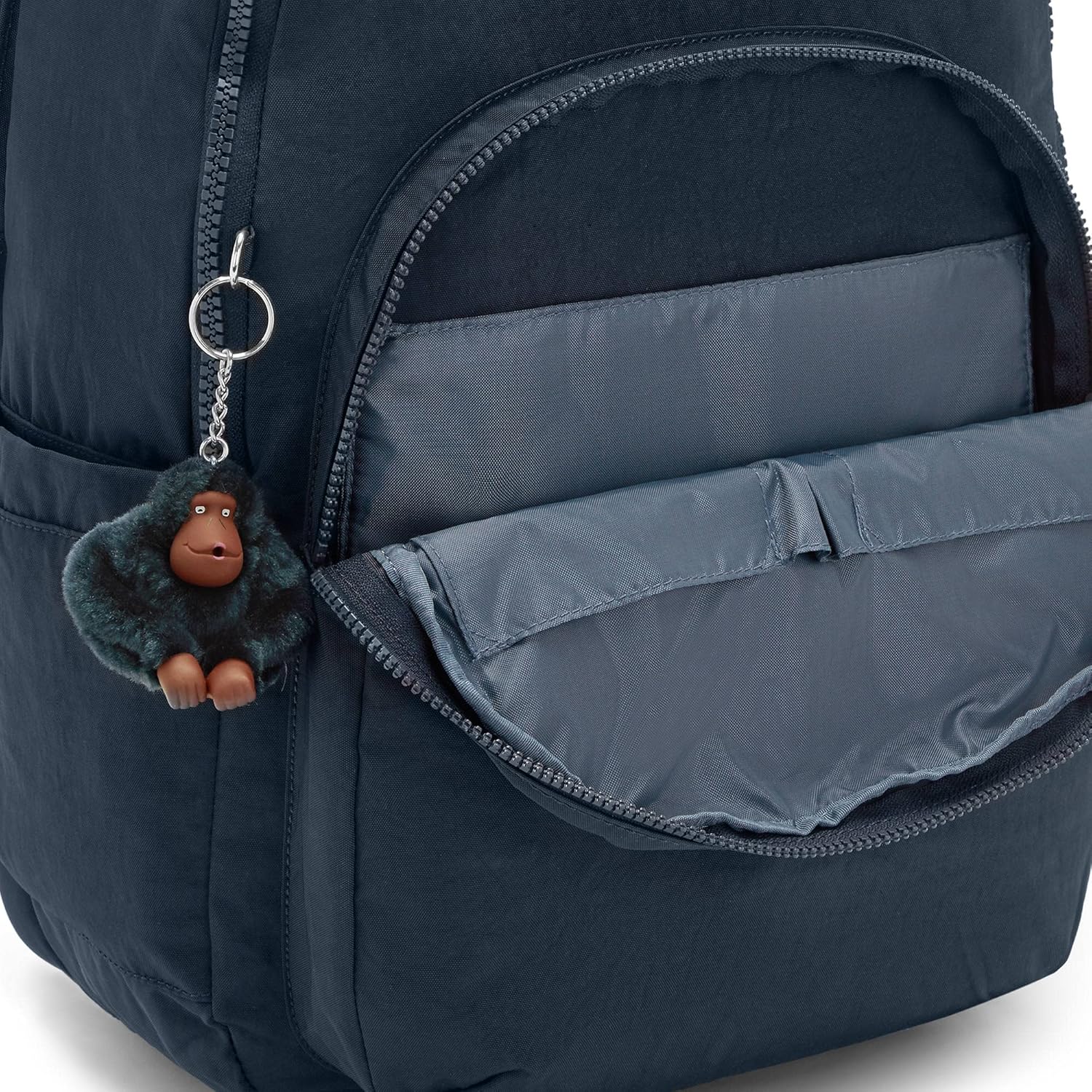 Kipling Seoul Extra Large 17" Laptop Backpack True Blue T2 - Image 5