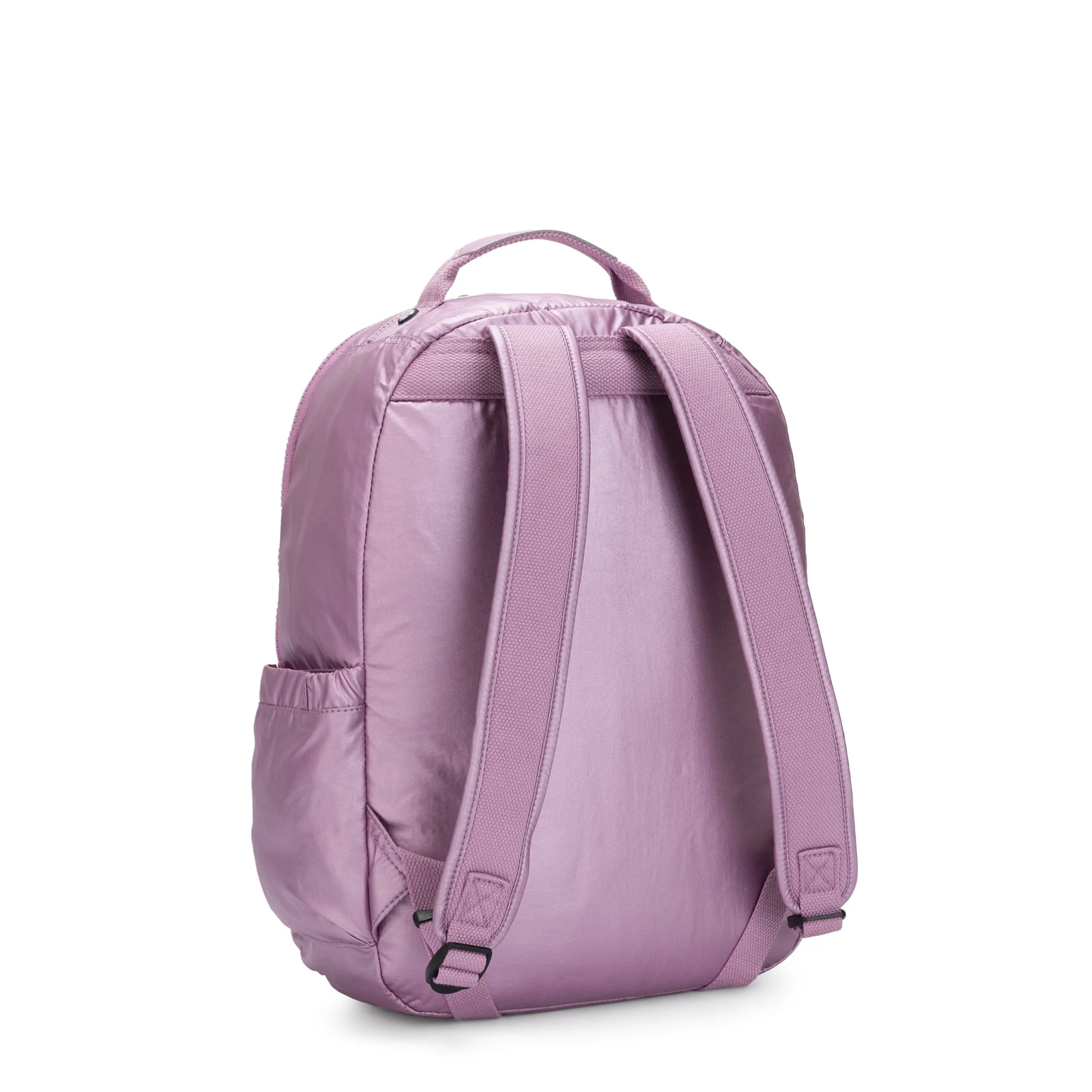 Kipling Seoul Extra Large  Metallic 17" Laptop Backpack Metallic Berry - Image 2