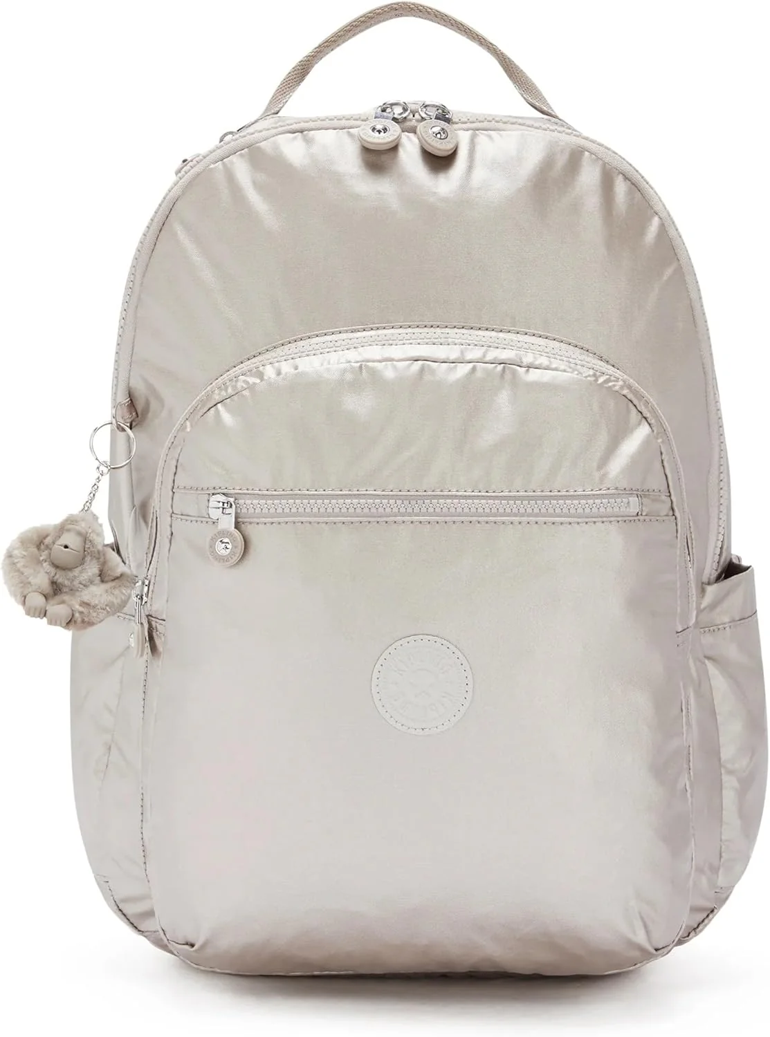 Kipling Seoul Extra Large Metallic 17" Laptop Backpack - Metallic Glow