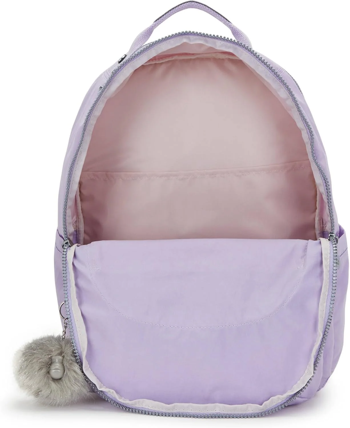 Kipling Seoul Extra Large 17" Laptop Backpack Bridal Lavender - Image 6
