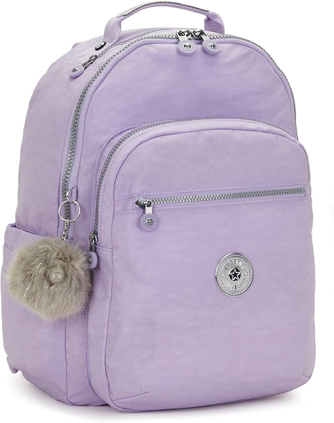 Kipling Seoul Large 15" Laptop Backpack Bridal Lavender - Image 2