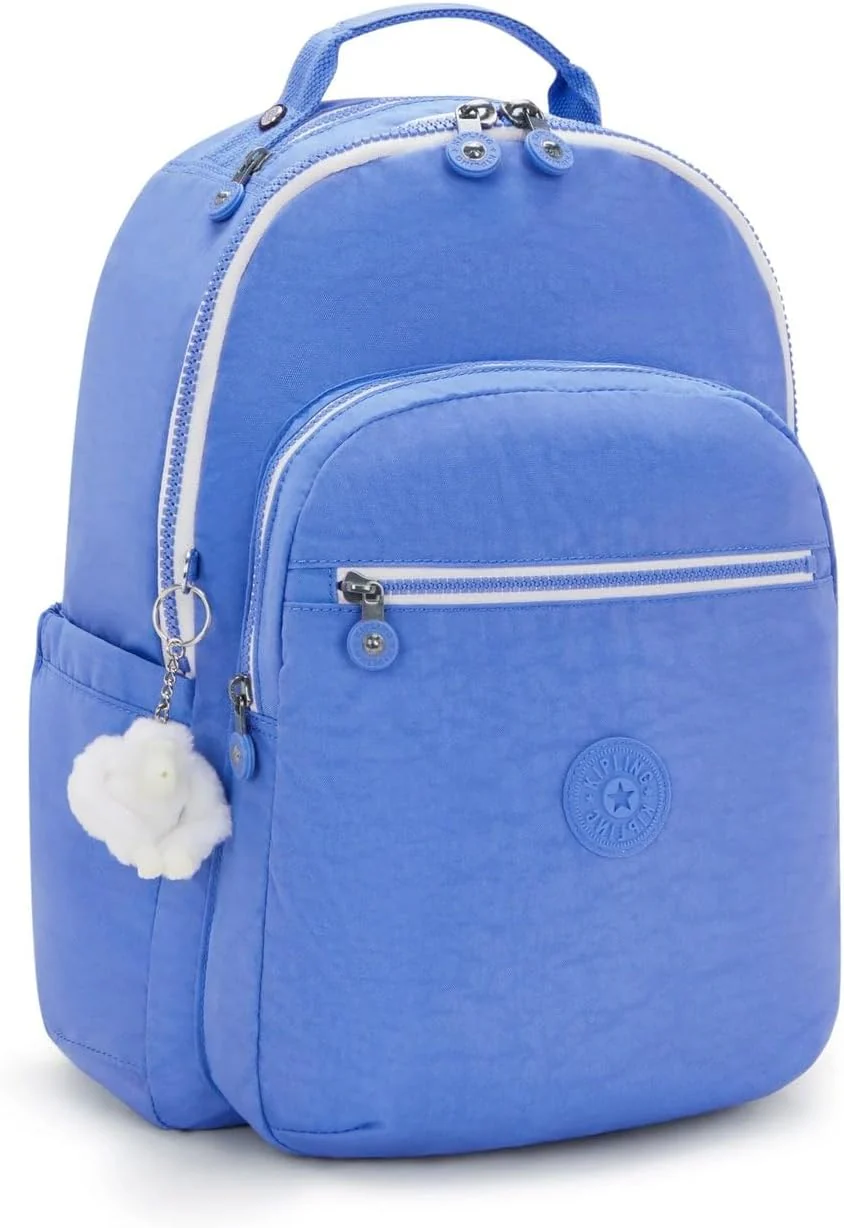 Kipling Seoul Large 15" Laptop Backpack - Cocktail Blue - Image 2