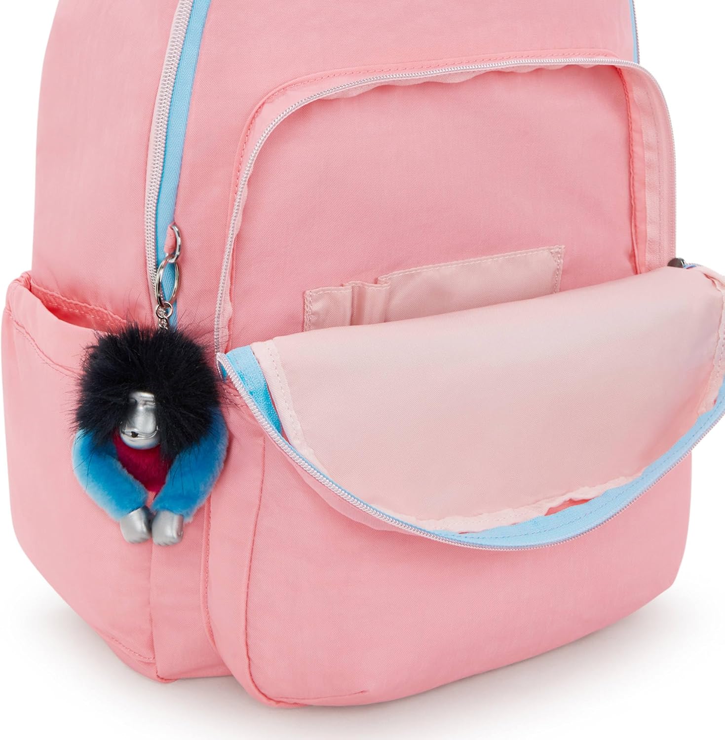 Kipling Seoul Large 15" Laptop Backpack - Coral Sea FC - Image 7