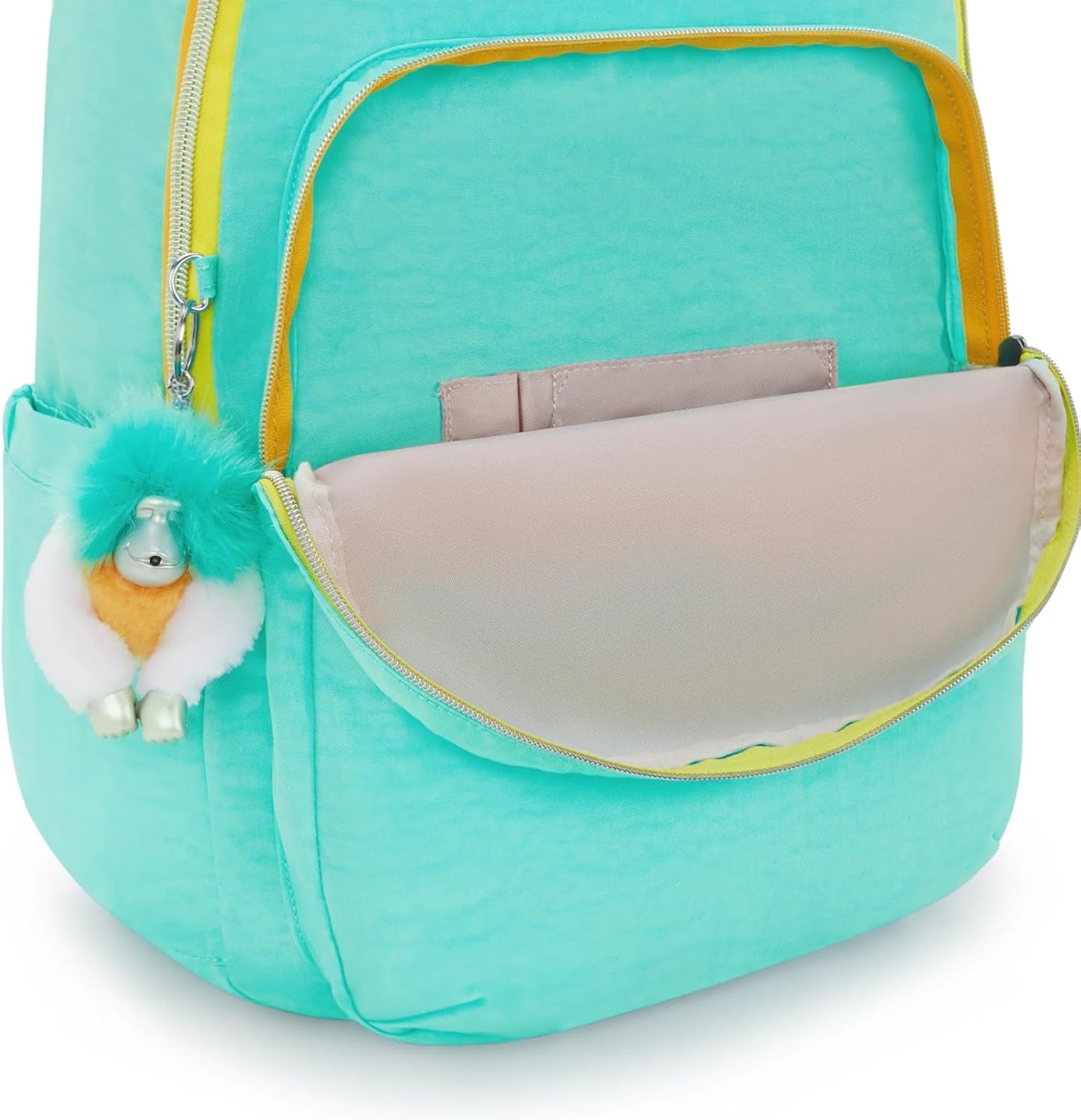 Kipling Seoul Large 15" Laptop Backpack - Poppy Aqua C - Image 6
