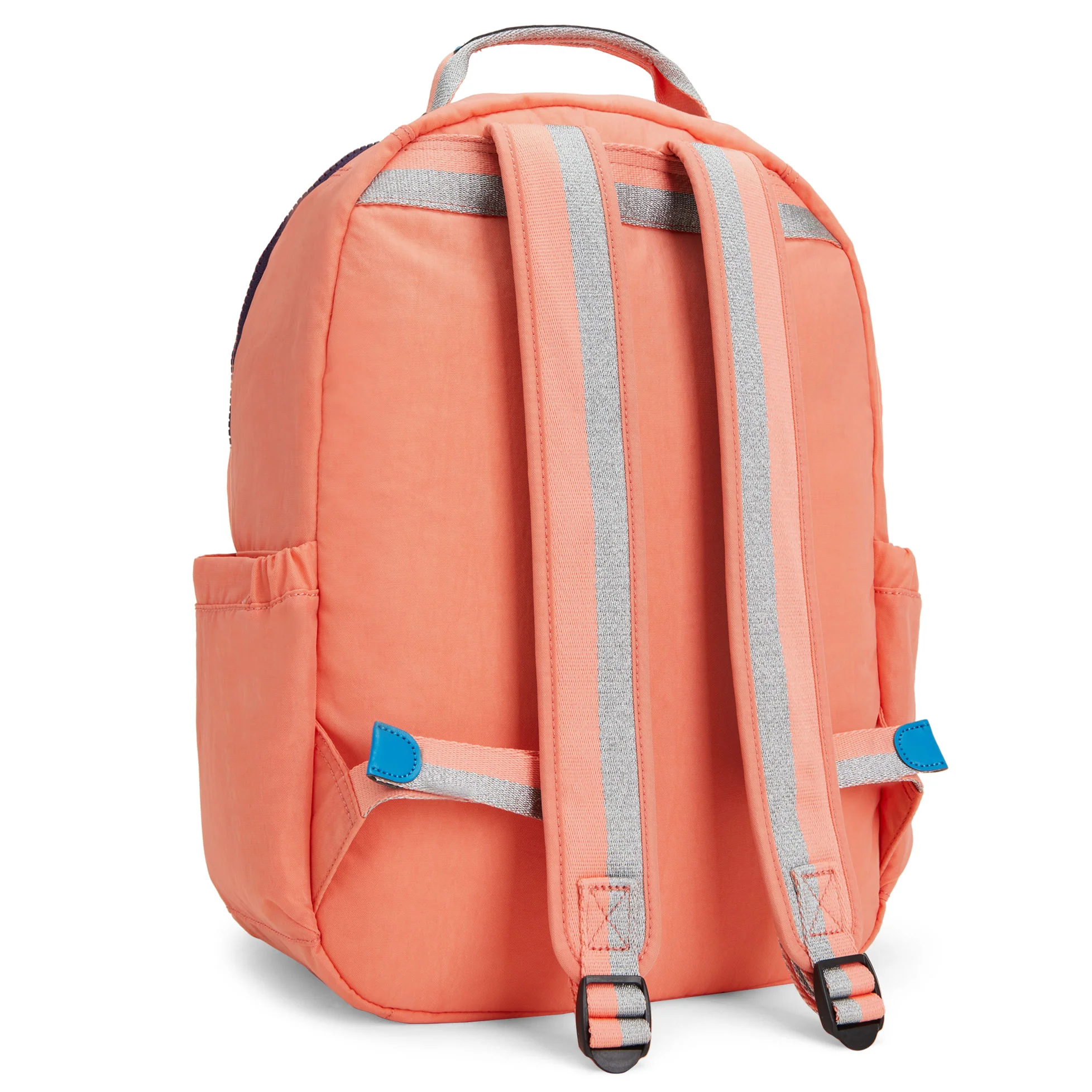 Kipling Seoul Large Nylon 15" Laptop Backpack Cool Coral Shade - Image 2