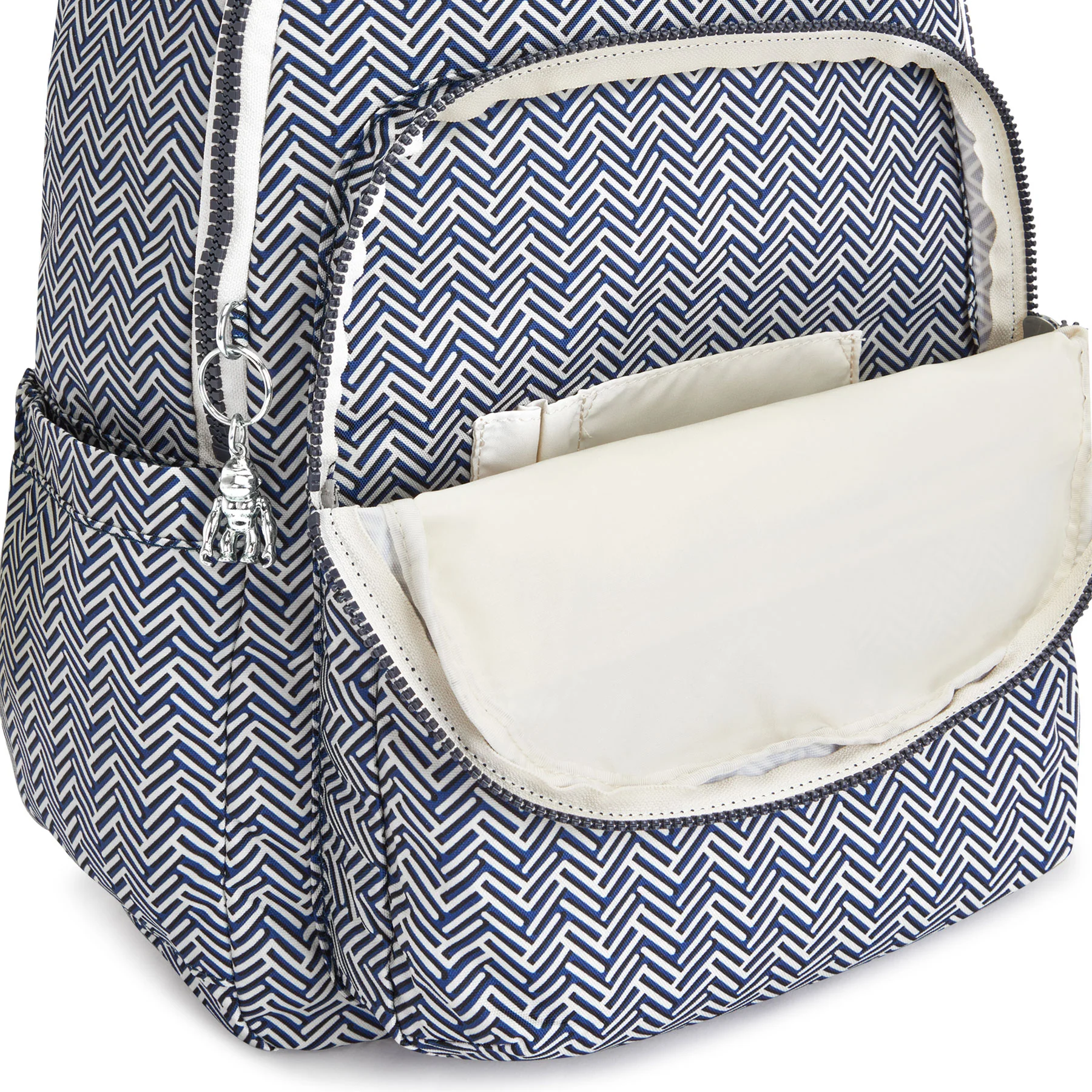 Kipling Seoul Large  Printed 15" Laptop Backpack - Image 4
