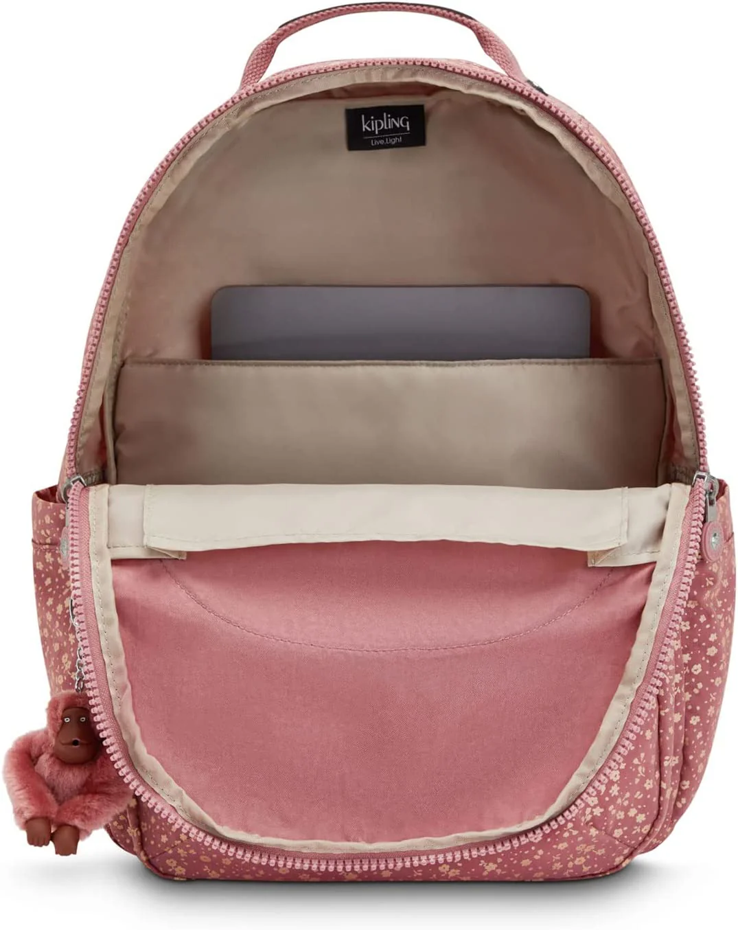 Kipling Seoul Large  Printed 15" Laptop Backpack - Image 6