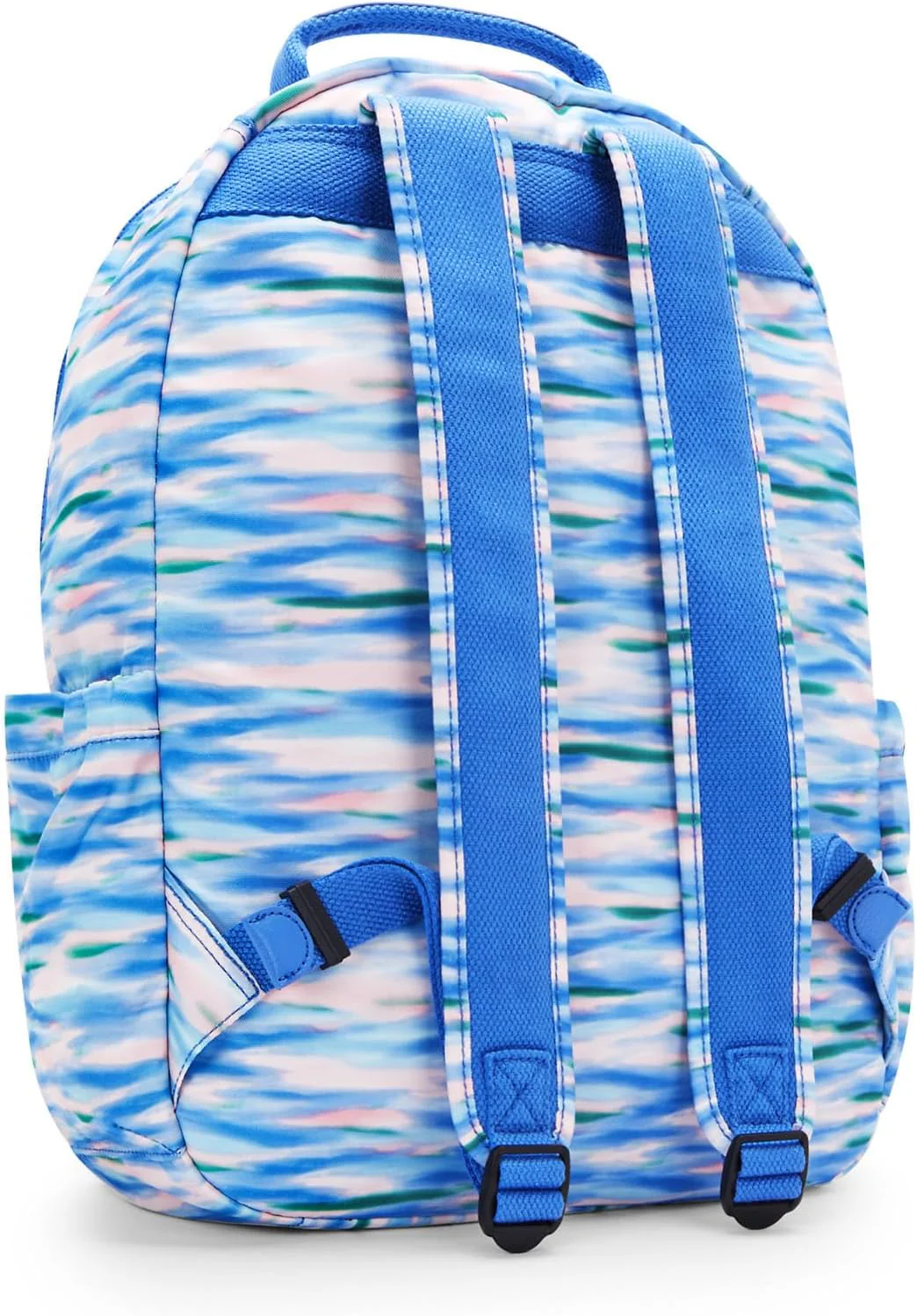 Kipling Seoul Large Printed 15" Laptop Backpack - Diluted Blue - Image 6