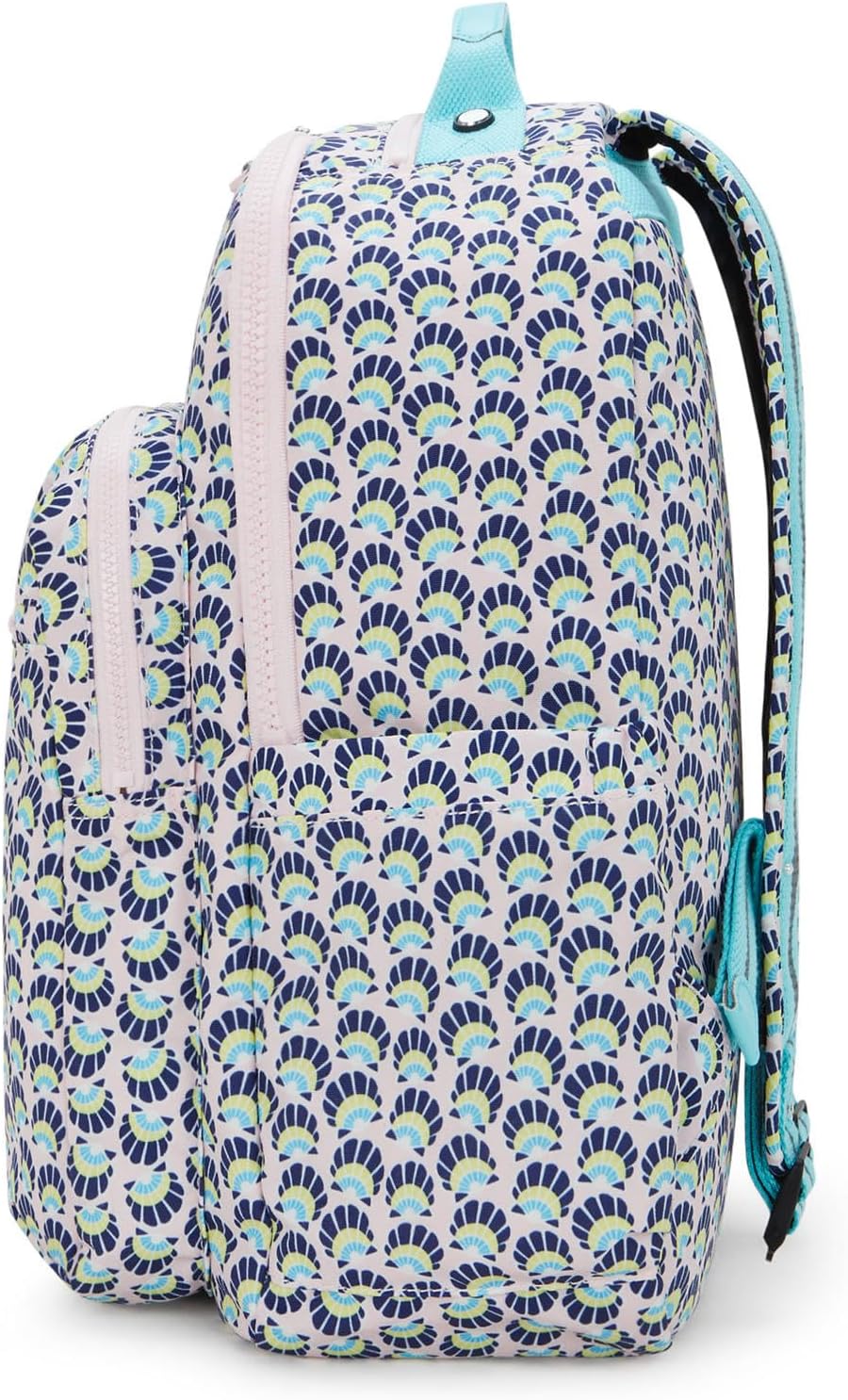 Kipling Seoul Large Printed 15" Laptop Backpack - Geo Shell - Image 3
