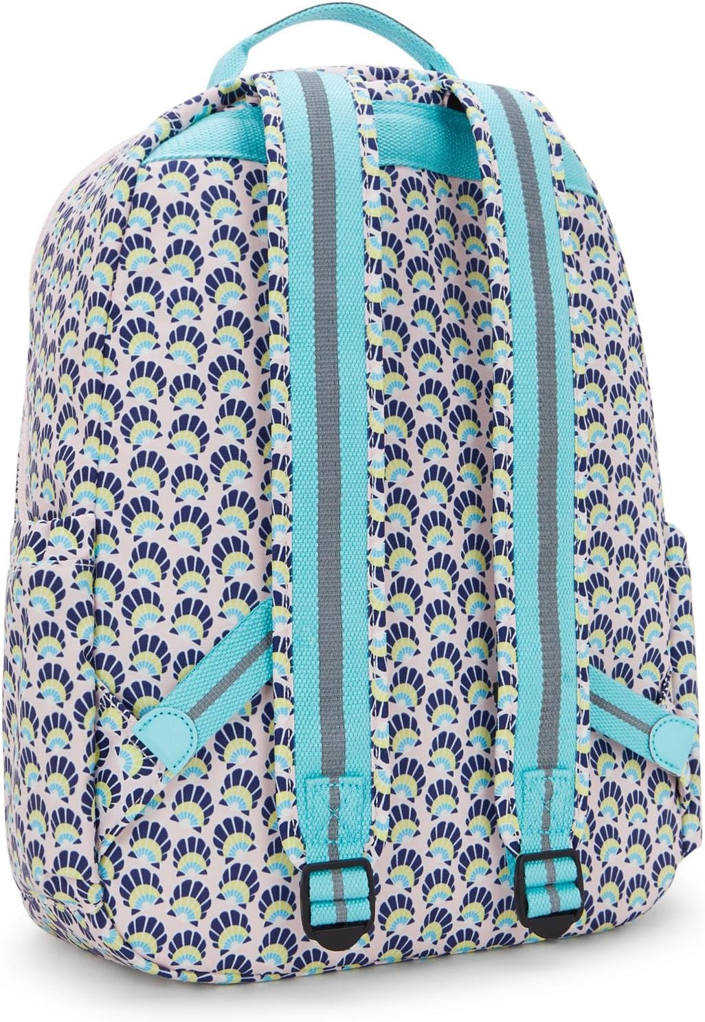 Kipling Seoul Large Printed 15" Laptop Backpack - Geo Shell - Image 8
