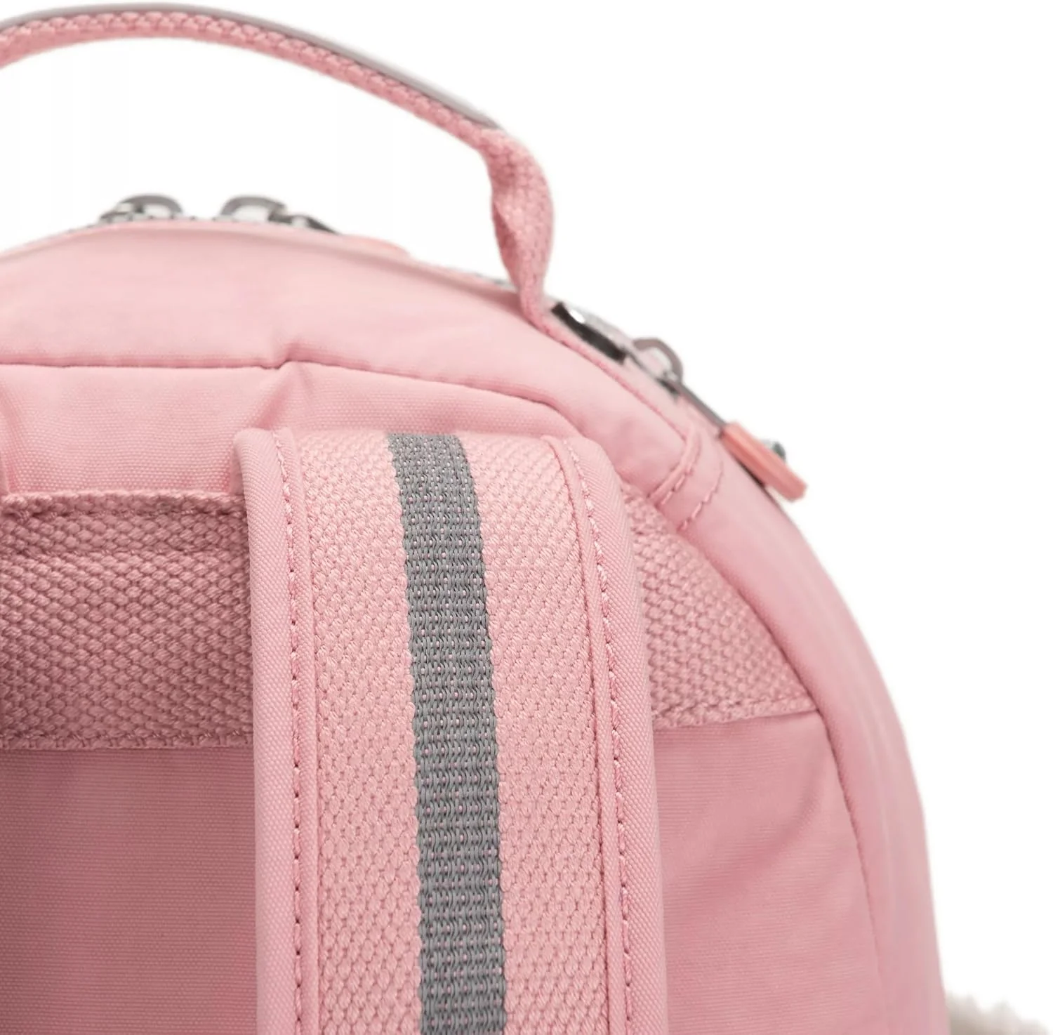 Kipling Seoul Small Nylon Tablet Backpack - Bridal Rose - Image 3