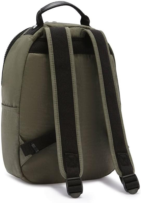 Kipling Seoul Small  Nylon Tablet Backpack Moss Green - Image 4