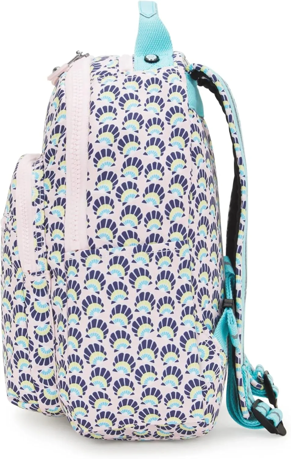 Kipling Seoul Small  Printed Tablet Backpack - Geo Shell - Image 3