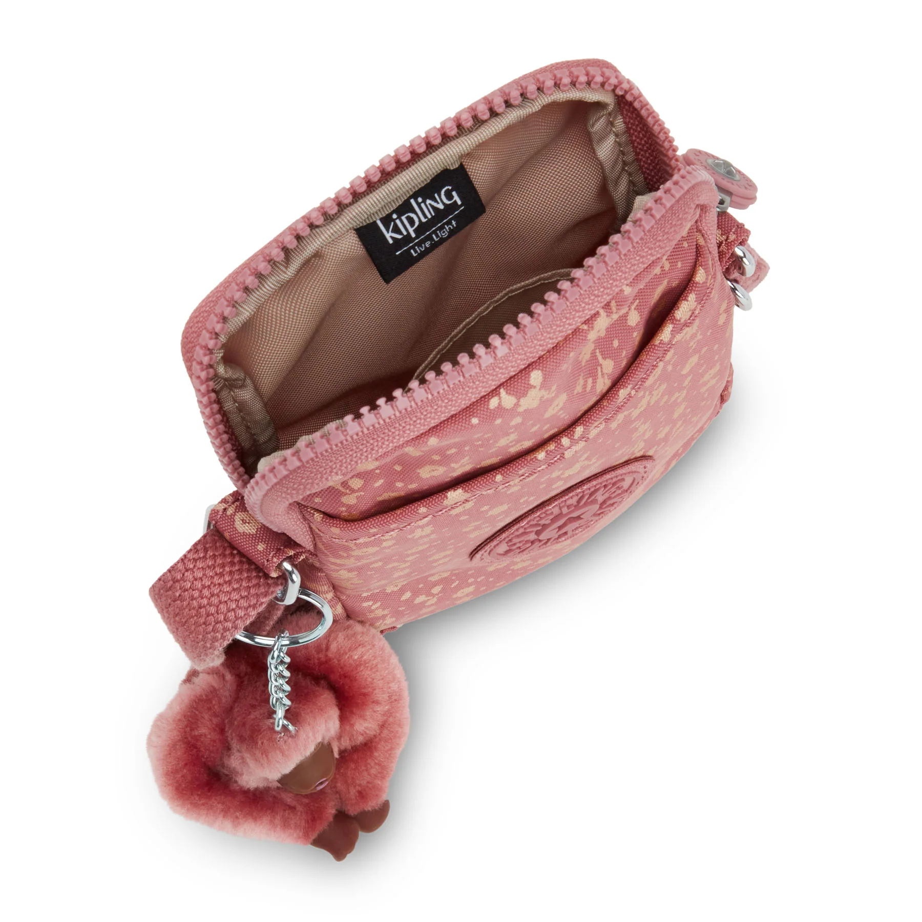 Kipling Tally Printed Crossbody Phone Bag - Image 3