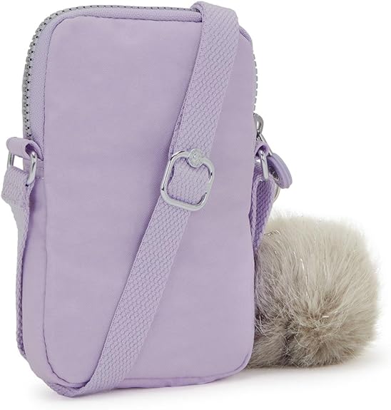 Kipling Tally Solid Crossbody Phone Bag - Bridal Lavender - Image 4