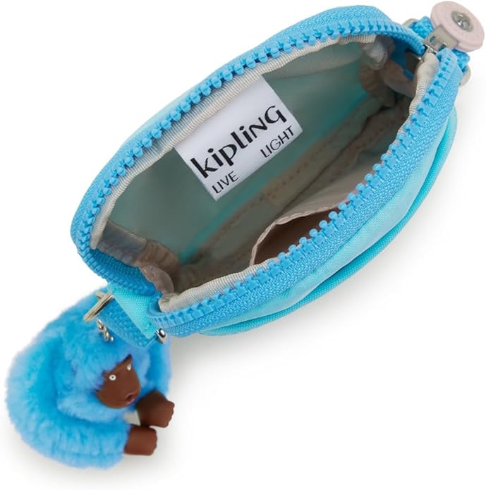 Kipling Tally Solid Crossbody Phone Bag - Poppy Aqua - Image 4