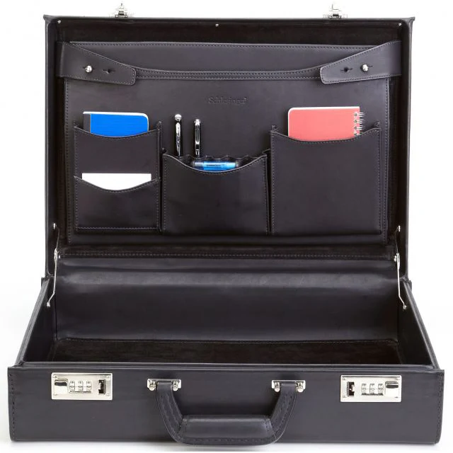 Korchmar MONROE A1142 5" Leather Attache Case - Image 2