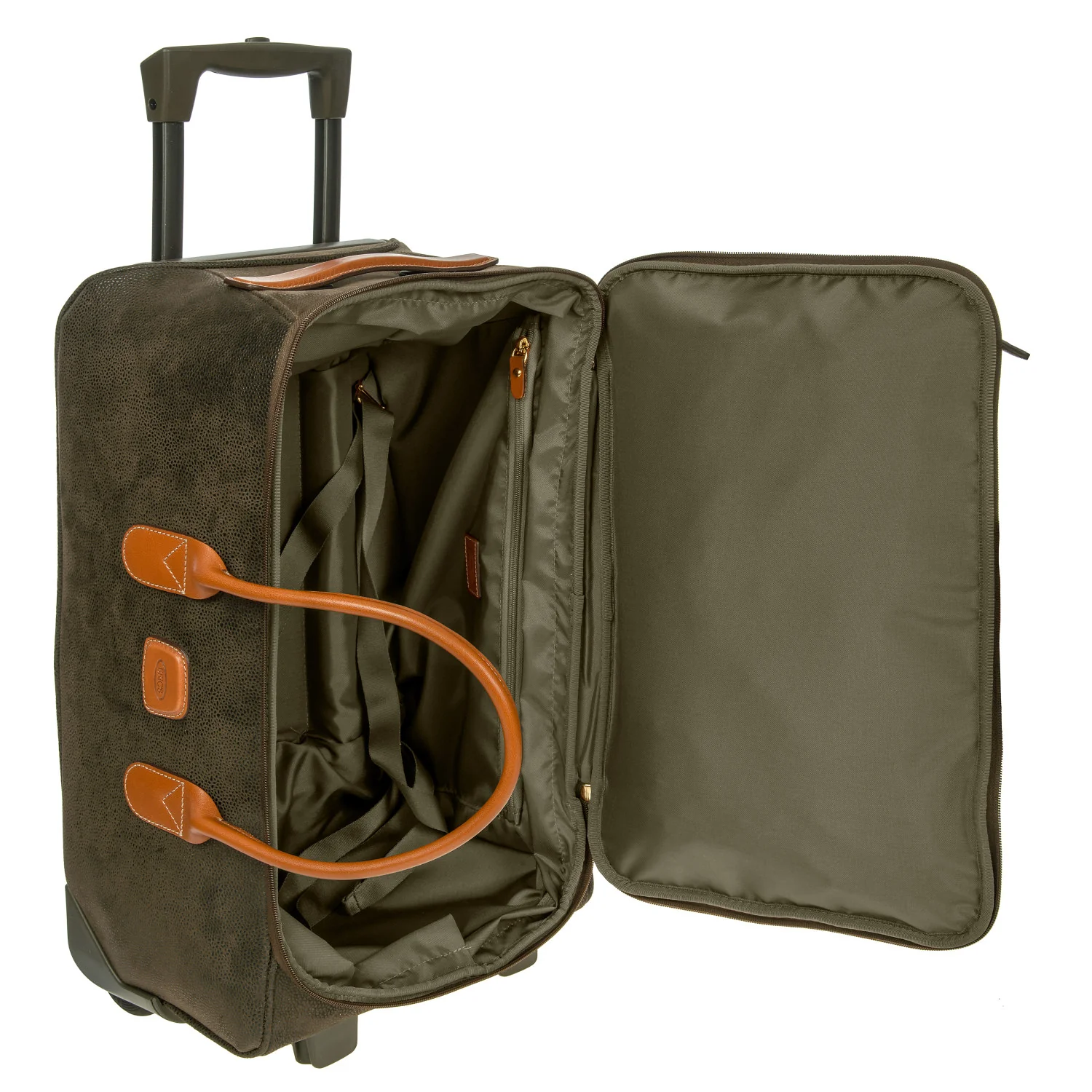 BRIC'S LIFE 21" CARRY-ON ROLLING DUFFLE BAG - OLIVE - Image 5