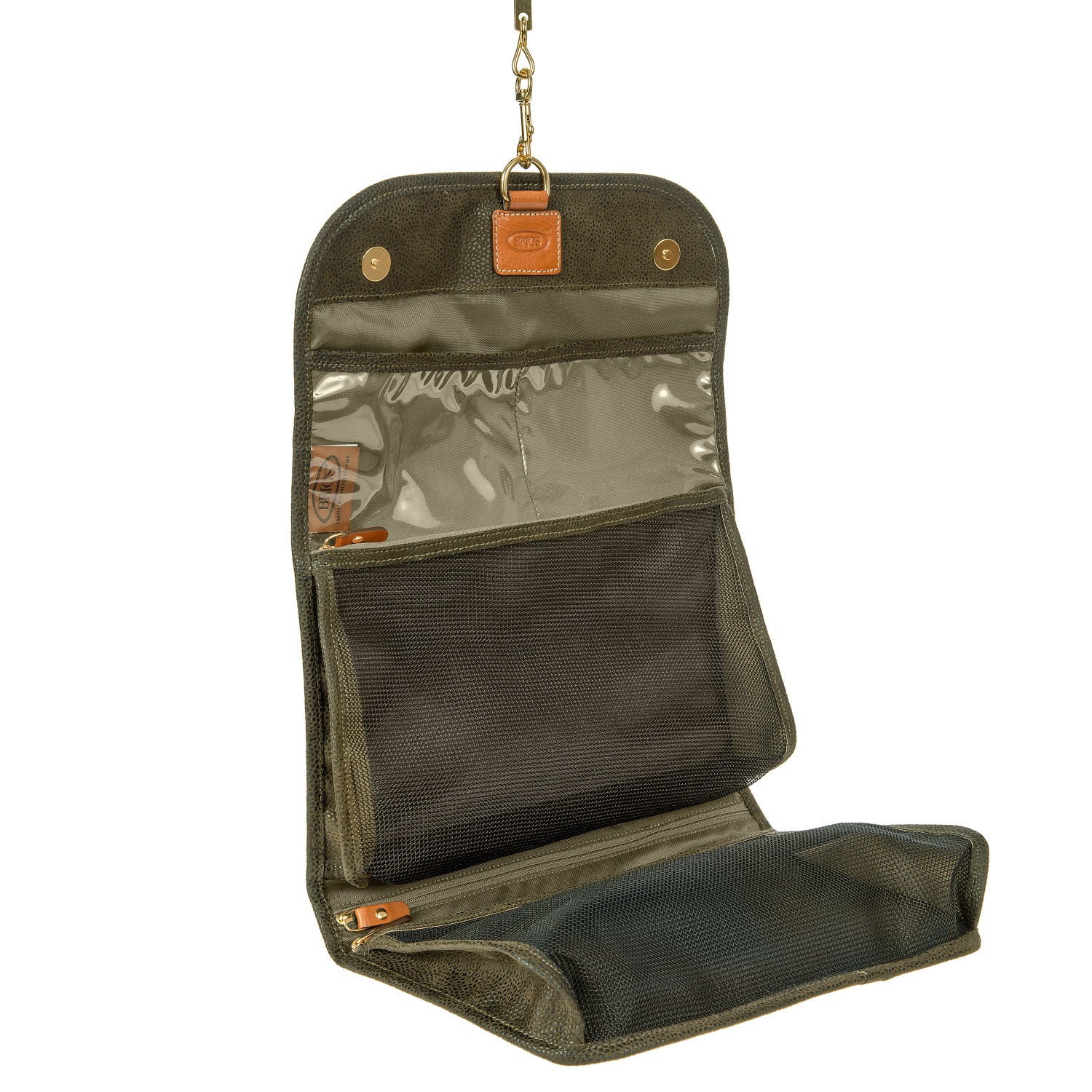 Bric's LIFE TRI-FOLD TRAVELER - OLIVE - Image 6