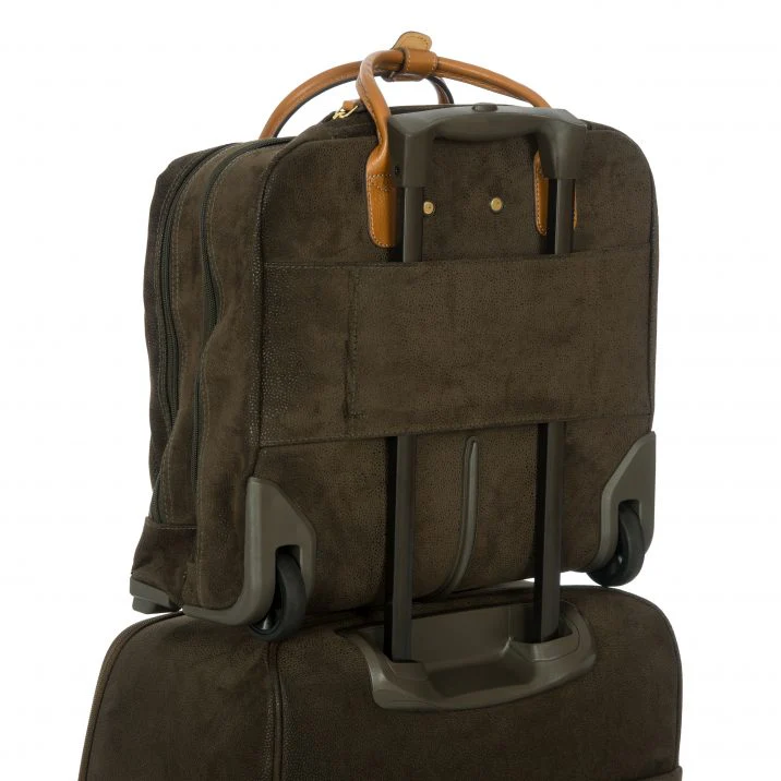 Bric's LIFE TROPEA PILOT CASE - OLIVE - Image 5