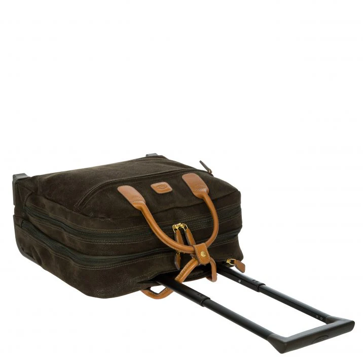 Bric's LIFE TROPEA PILOT CASE - OLIVE - Image 7