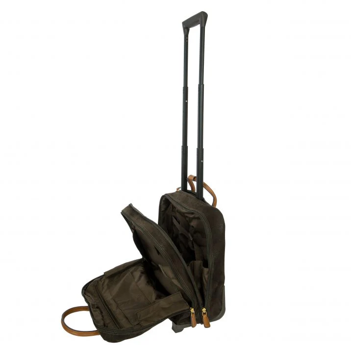 Bric's LIFE TROPEA PILOT CASE - OLIVE - Image 8