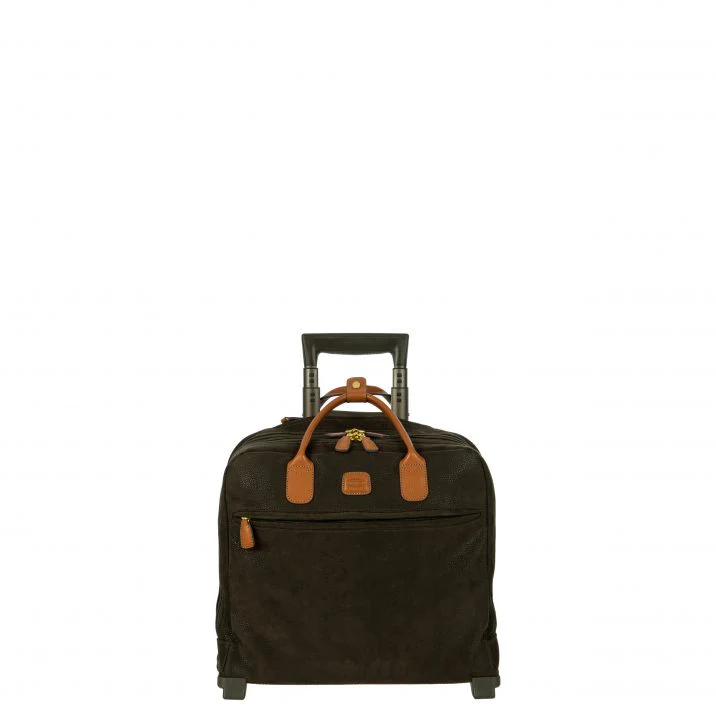 Bric's LIFE TROPEA PILOT CASE - OLIVE - Image 9