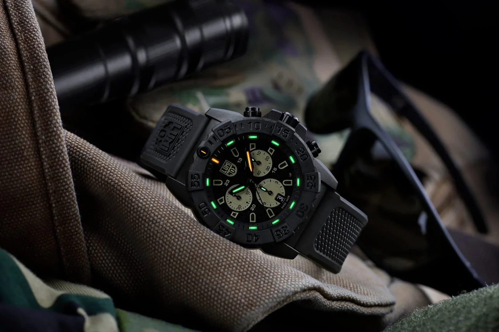 Luminox Navy SEAL Chronograph Watch, 45 mm XS.3587 - Image 8