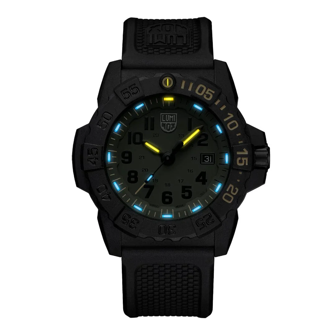 Luminox Navy SEAL Foundation 3500 Series Military Dive Watch, 45 mm XS.3517.NSF.SET - Image 6